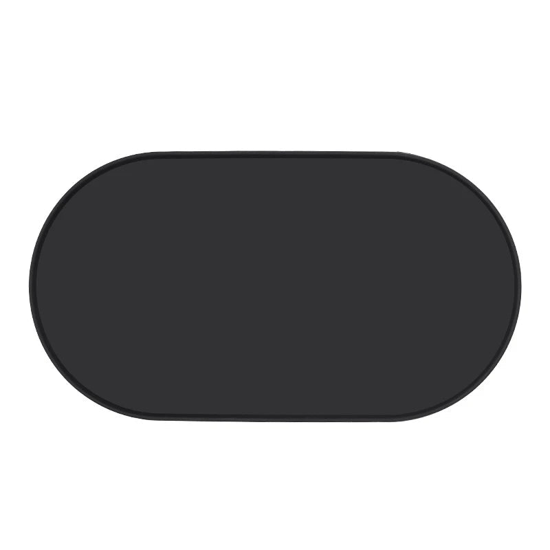 Tapis de gamelle en silicone pour animaux de compagnie (forme pilule)