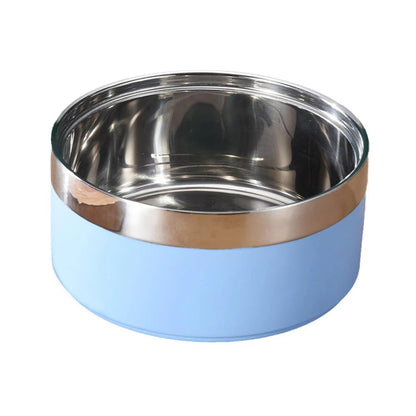 Gamelle personnalisée en acier inoxydable pour chien et chat