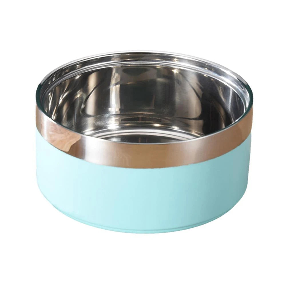 Gamelle personnalisée en acier inoxydable pour chien et chat
