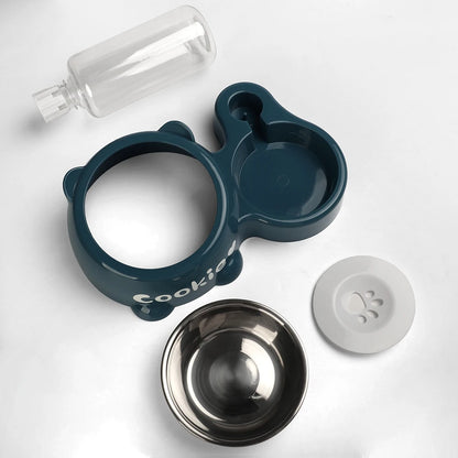 Bol d'alimentation et d'eau automatique personnalisé pour chat