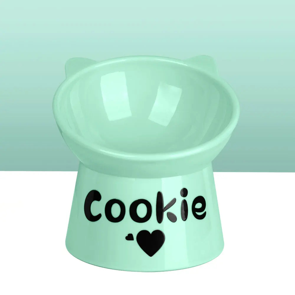 Bol personnalisé pour chat incliné à 15°