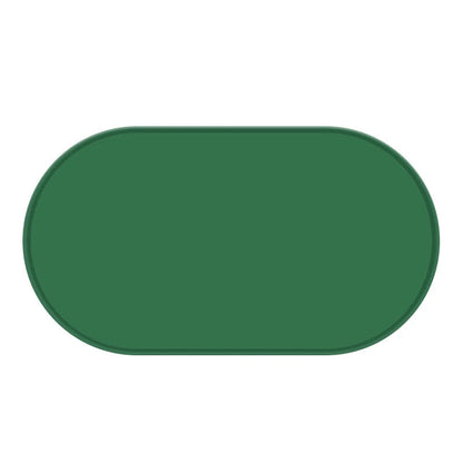 Tapis de gamelle en silicone pour animaux de compagnie (forme pilule)