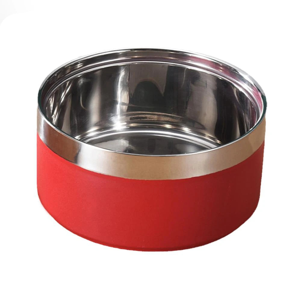 Gamelle personnalisée en acier inoxydable pour chien et chat
